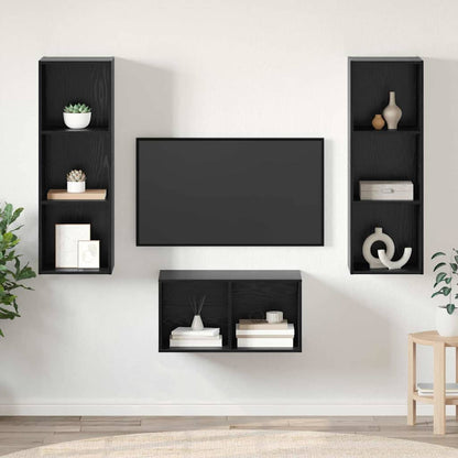 Conjunto De Mueble De Tv 37 X 37 X 107 Cm