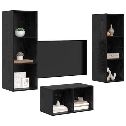 Conjunto De Mueble De Tv 37 X 37 X 107 Cm