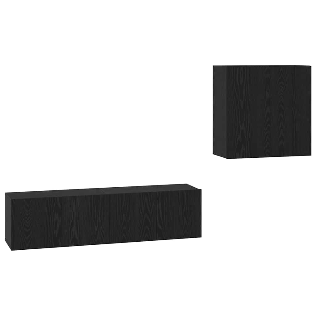 Conjunto De Mueble De Tv Madera De Ingeniería