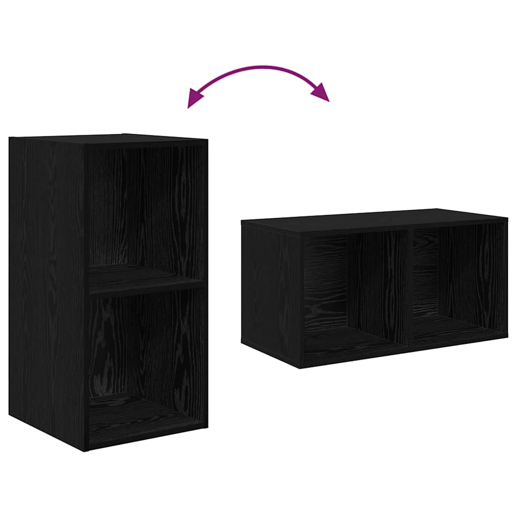 Conjunto De Mueble De Tv 3 Pcs Madera Contrachapada