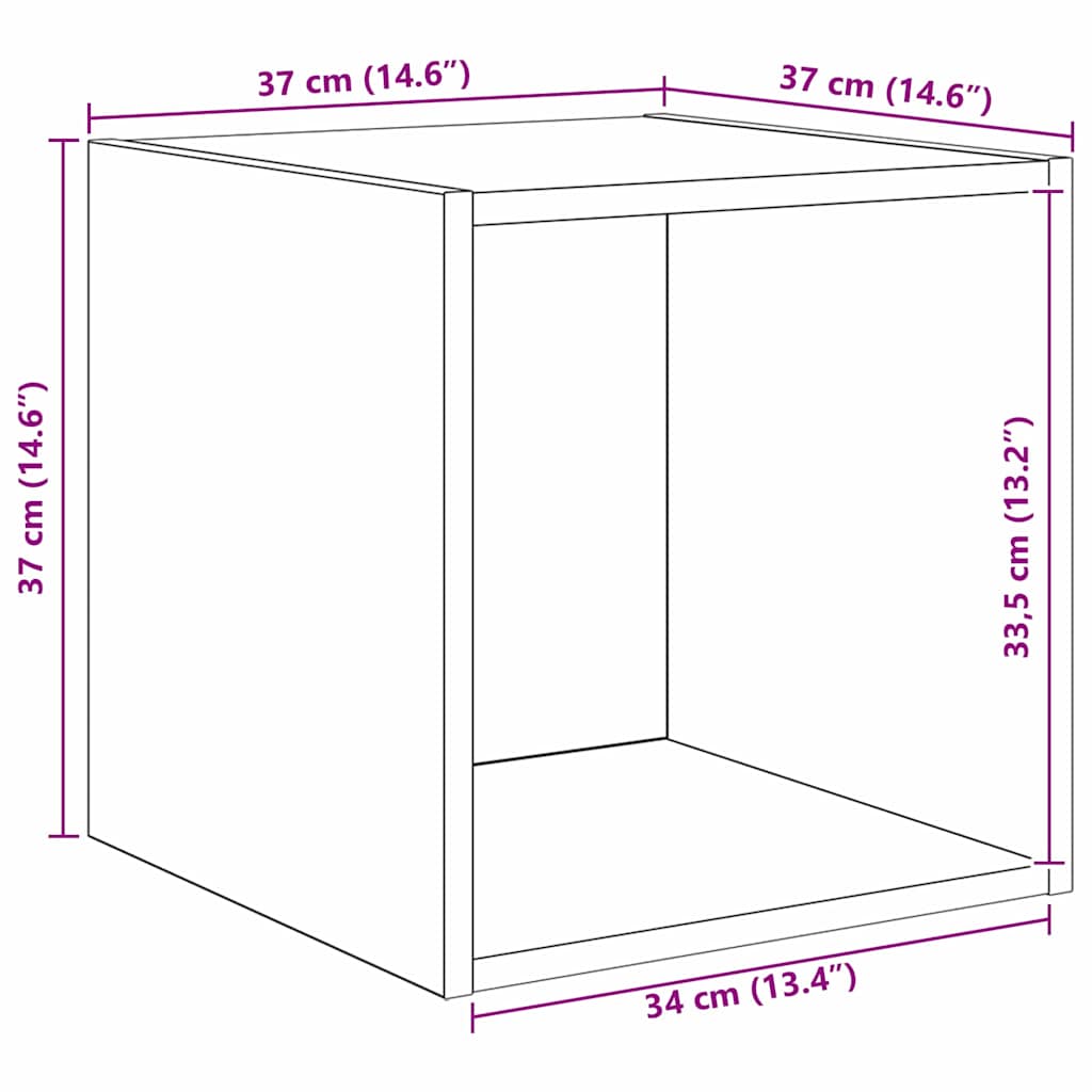 Conjunto De Mueble De Tv 3 Pcs Roble Artesanal