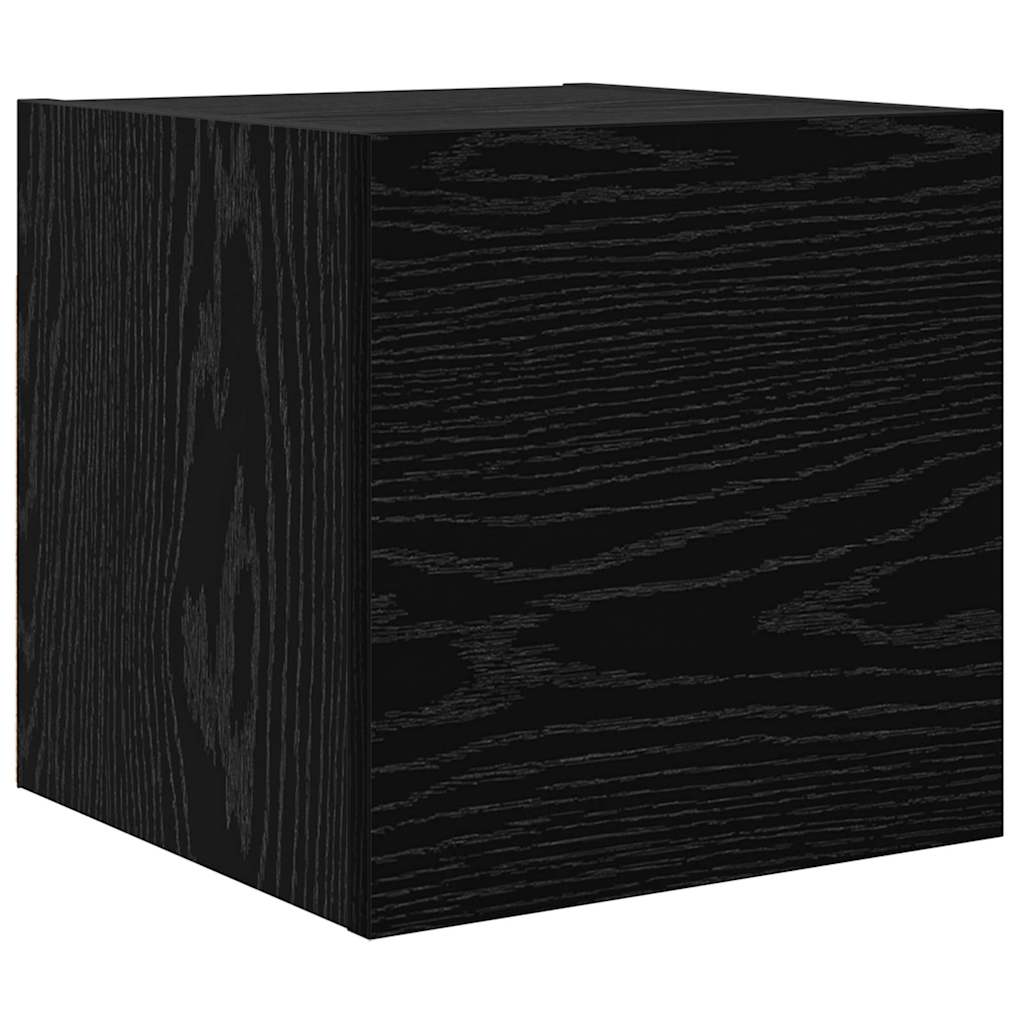 Conjunto De Mueble De Tv 9 Pcs Madera Contrachapada