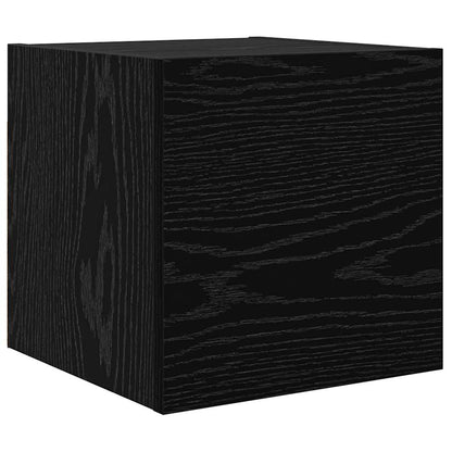 Conjunto De Mueble De Tv 9 Pcs Madera Contrachapada