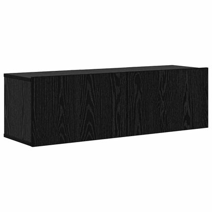 Conjunto De Mueble De Tv 9 Pcs Madera Contrachapada