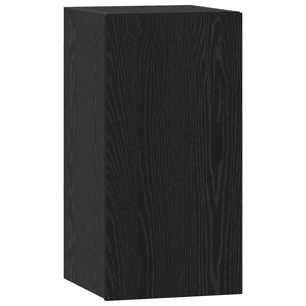 Conjunto De Mueble De Tv 7 Pcs Madera De Ingeniería