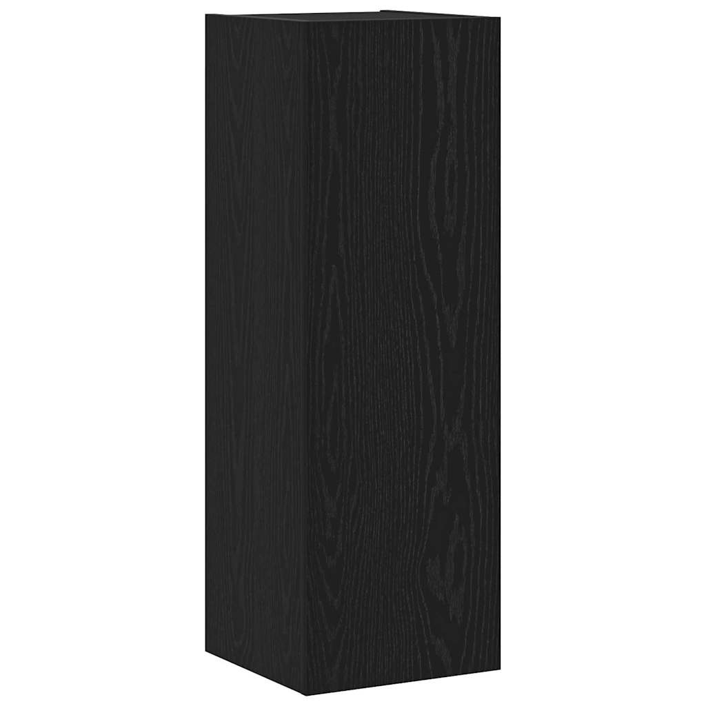 Conjunto De Mueble De Tv 9 Pcs Madera De Ingeniería
