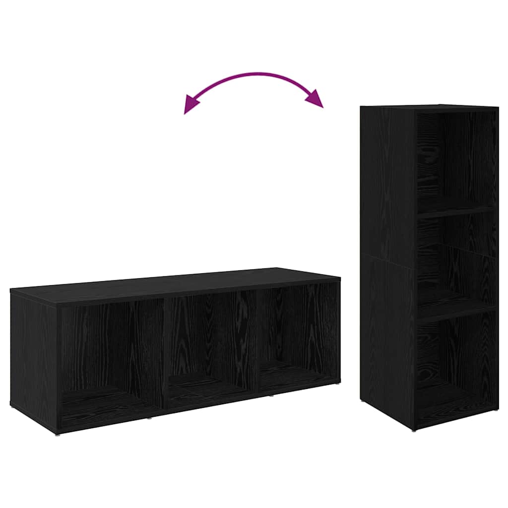 Conjunto De Mueble De Tv 4 Pcs 37 X 35 X 107 Cm