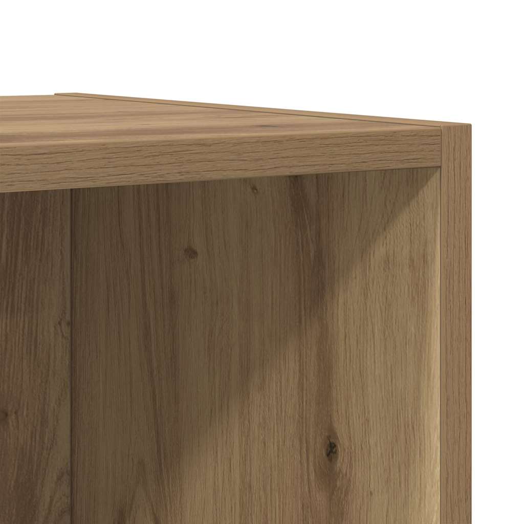 Conjunto De Mueble De Tv 4 Pcs Roble Artesanal 37 X 37 X 72 Cm
