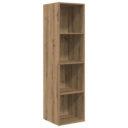 Conjunto De Mueble De Tv 2 Pcs Marrón 37 X 37 X 142,5 Cm
