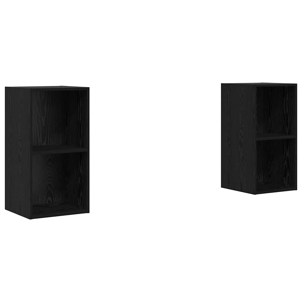Conjunto De Mueble De Tv 2 Pcs 37 X 37 X 72 Cm