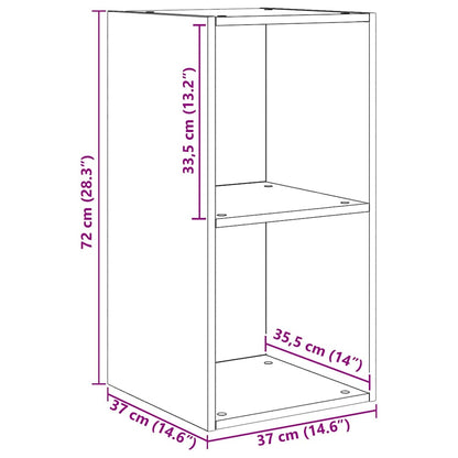 Conjunto De Mueble De Tv 2 Pcs 37 X 37 X 72 Cm