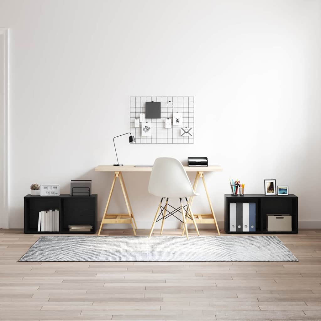 Conjunto De Mueble De Tv 2 Pcs Roble Artesanal 37 X 35 X