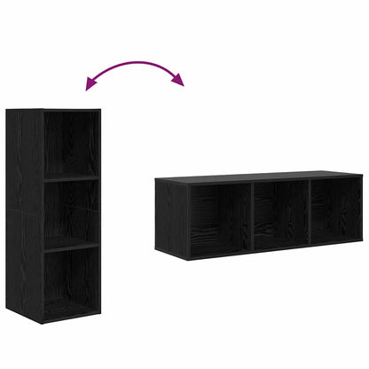 Conjunto De Mueble De Tv 2 Pcs 37 X 37 X 107 Cm
