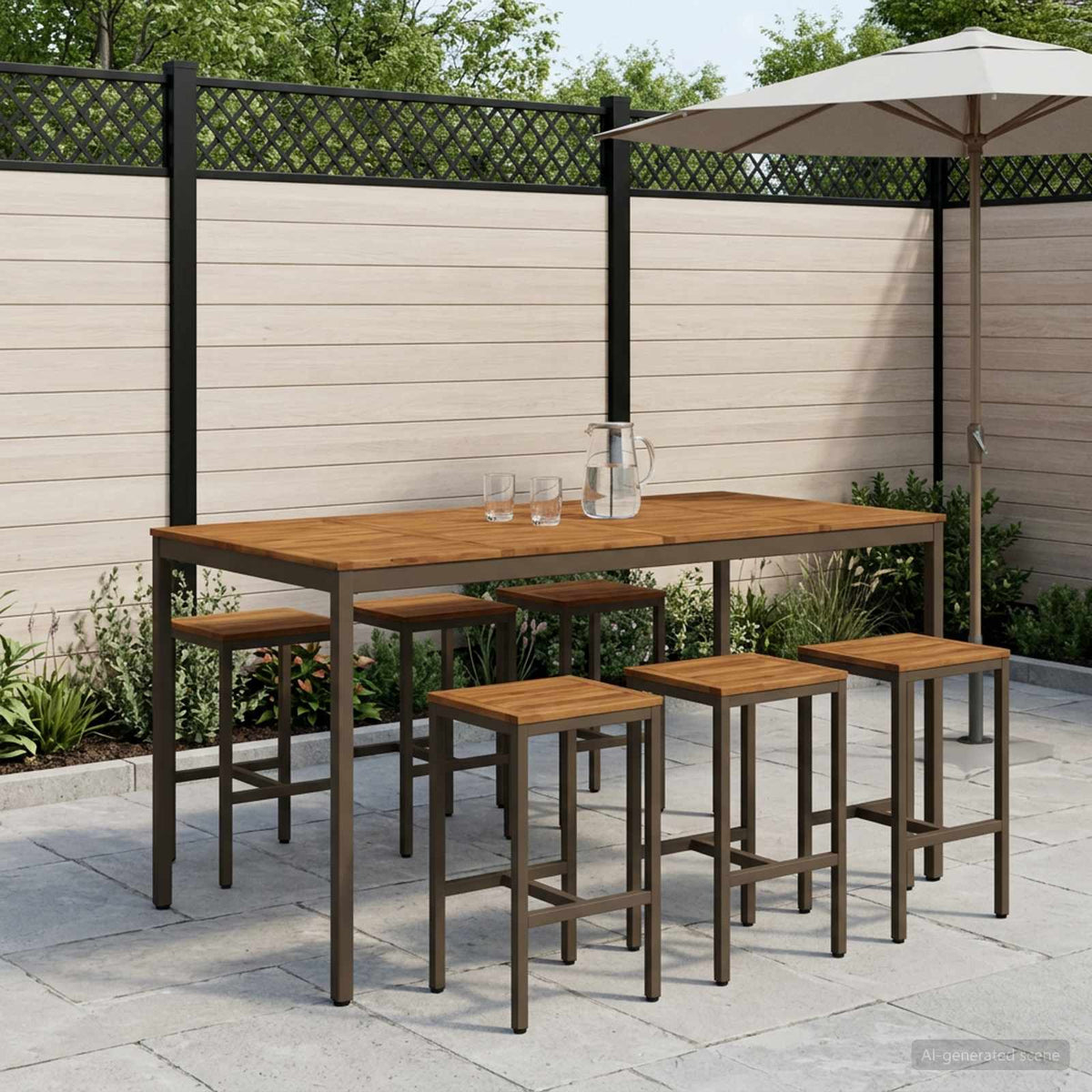Mesa De Bar Para Jardín Naarden