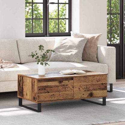 Mesa De Centro Madera Contrachapada 90X50X36,5 Cm