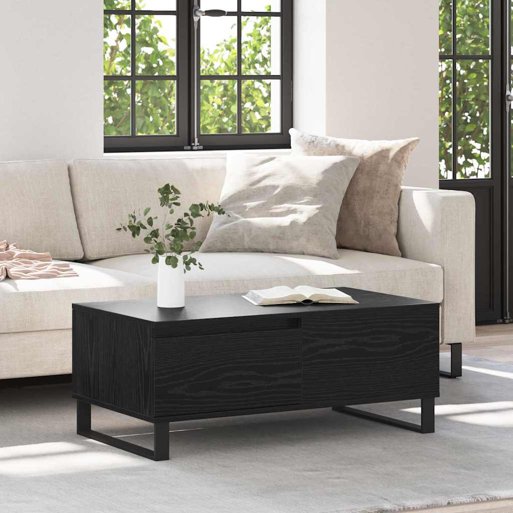 Mesa De Centro Madera Contrachapada 90X50X36,5 Cm
