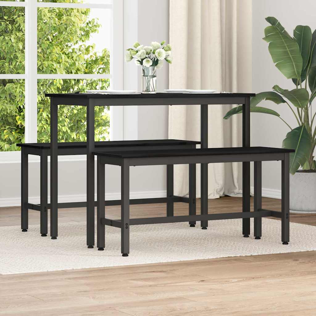 Banca De Comedor 100 X 32,5 X 48,5 Cm 2 Uds.
