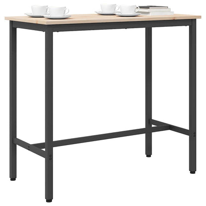 Mesa Madera Ingenierizada Y Acero