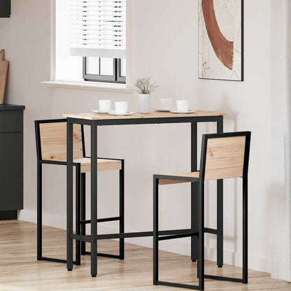 Mesa Madera Ingenierizada Y Acero