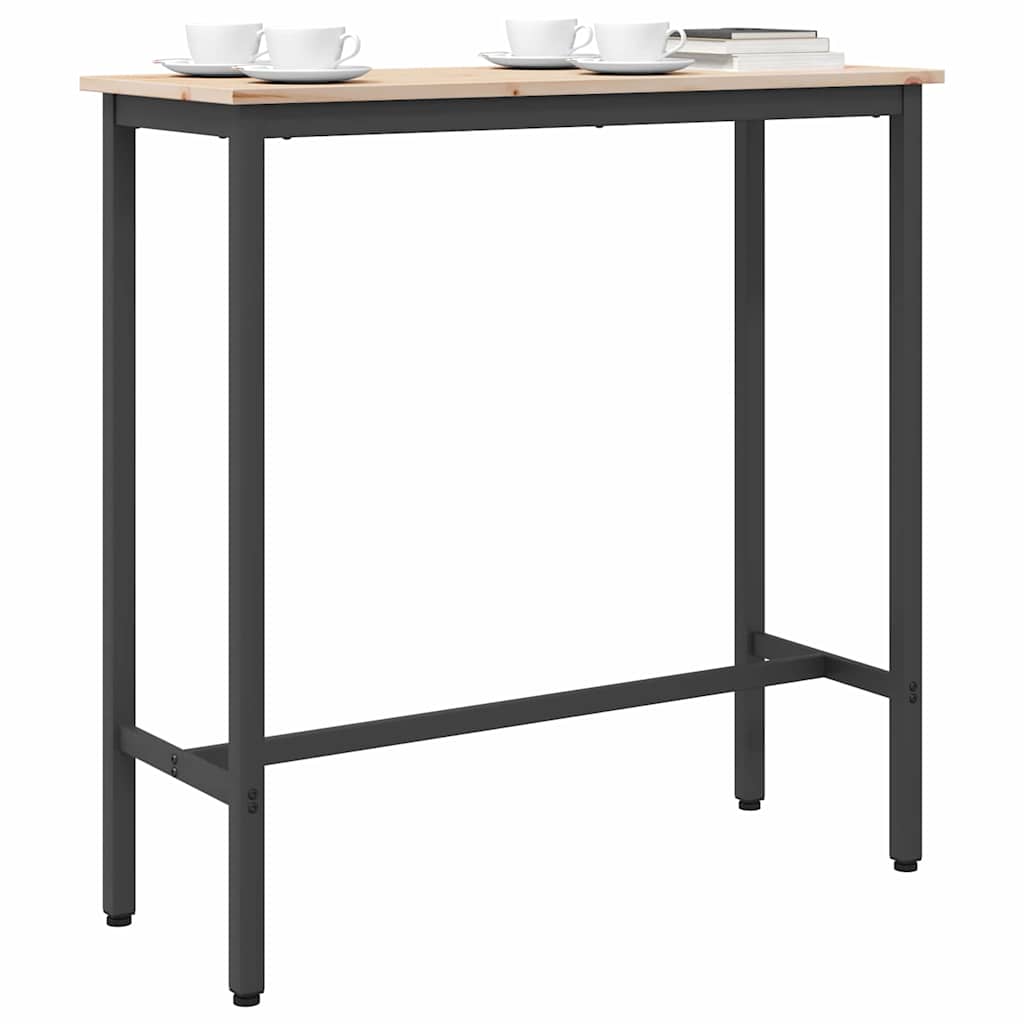 Mesa Madera Ingenierizada Y Acero