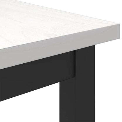 Mesa 100 X 50 X 77 Cm Madera Ingenierizada Y Acero