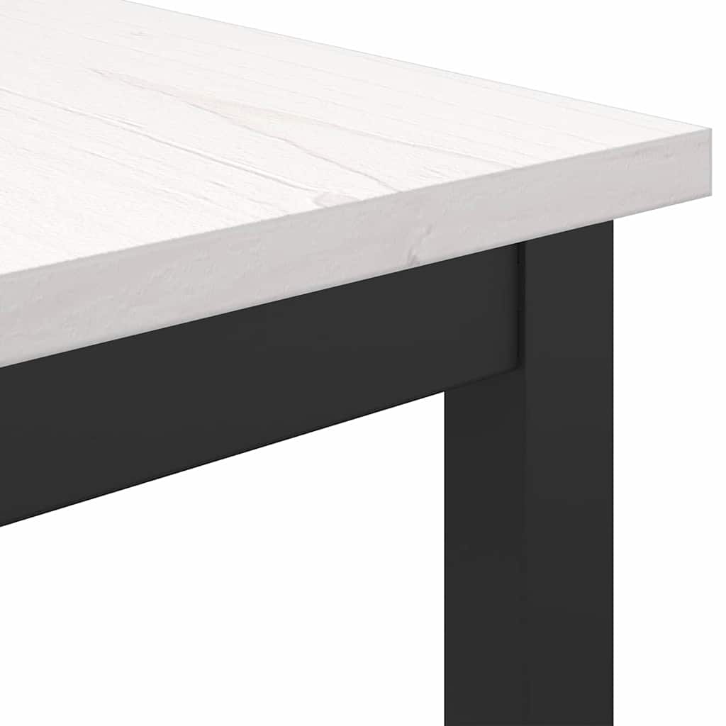 Mesa 100 X 50 X 77 Cm Madera Ingenierizada Y Acero