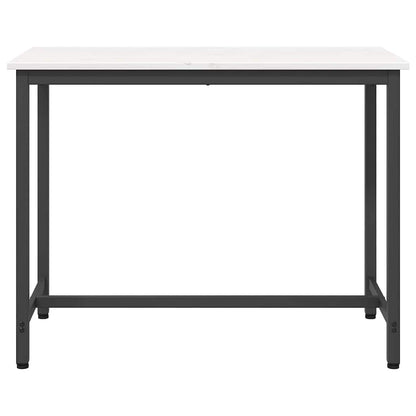 Mesa 100 X 50 X 77 Cm Madera Ingenierizada Y Acero