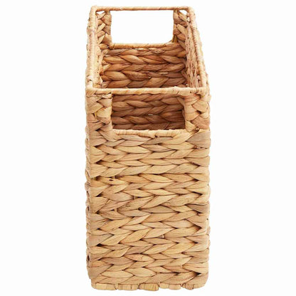Cestas De Revistas 2 Pcs Natural 39 X 14 X 25 Cm