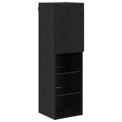 Mueble De Tv Con Led 7 Pcs Madera De Ingeniería