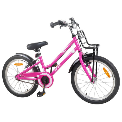 Bicicleta Infantil Para 6-11 Años Negro Rosa
