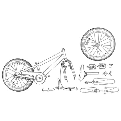 Bicicleta Infantil 6-Velocidad Para 8-12 Años
