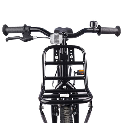 Bicicleta Infantil Para 6-11 Años Naranja Negro
