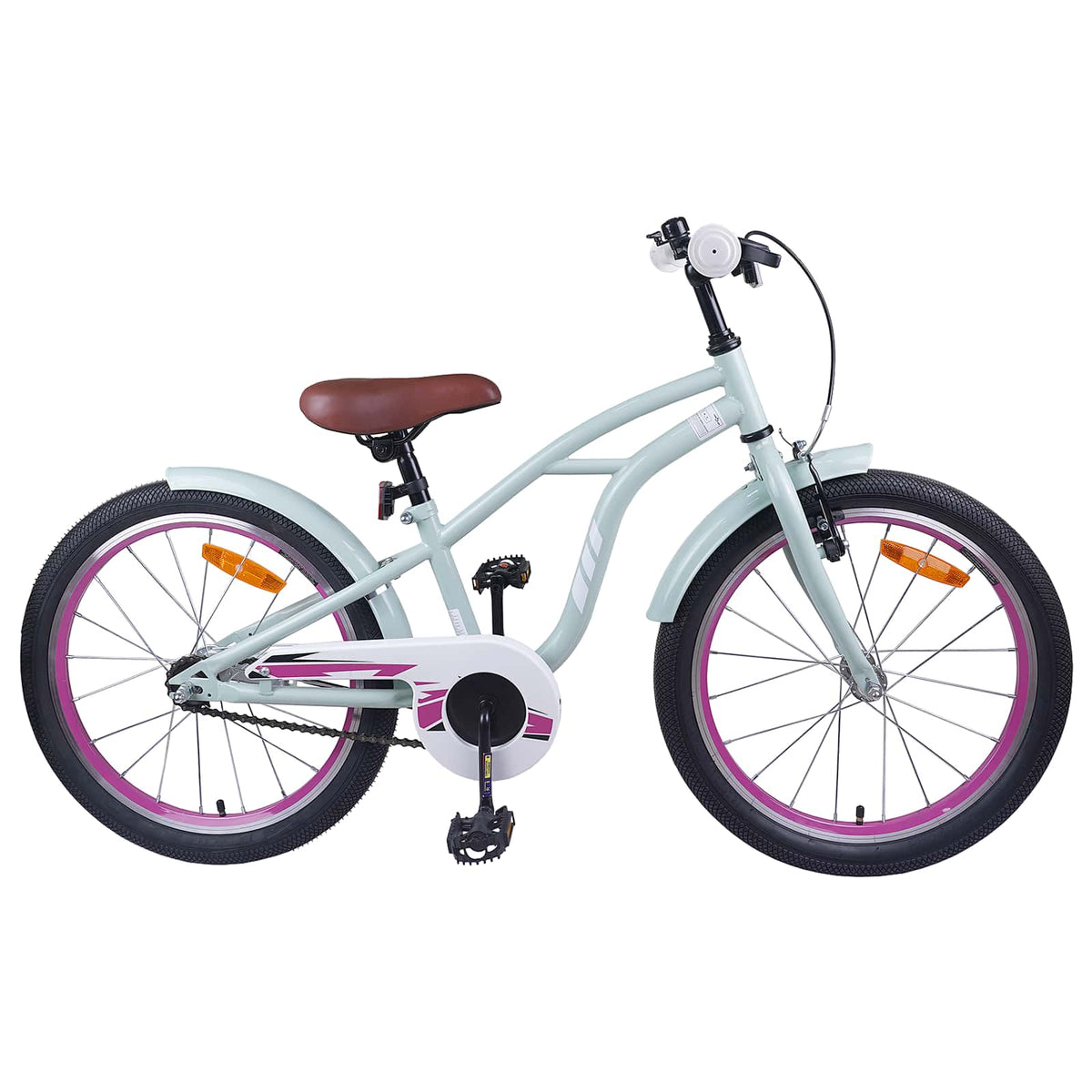 Bicicleta Infantil Para 7-12 Años Oscuro