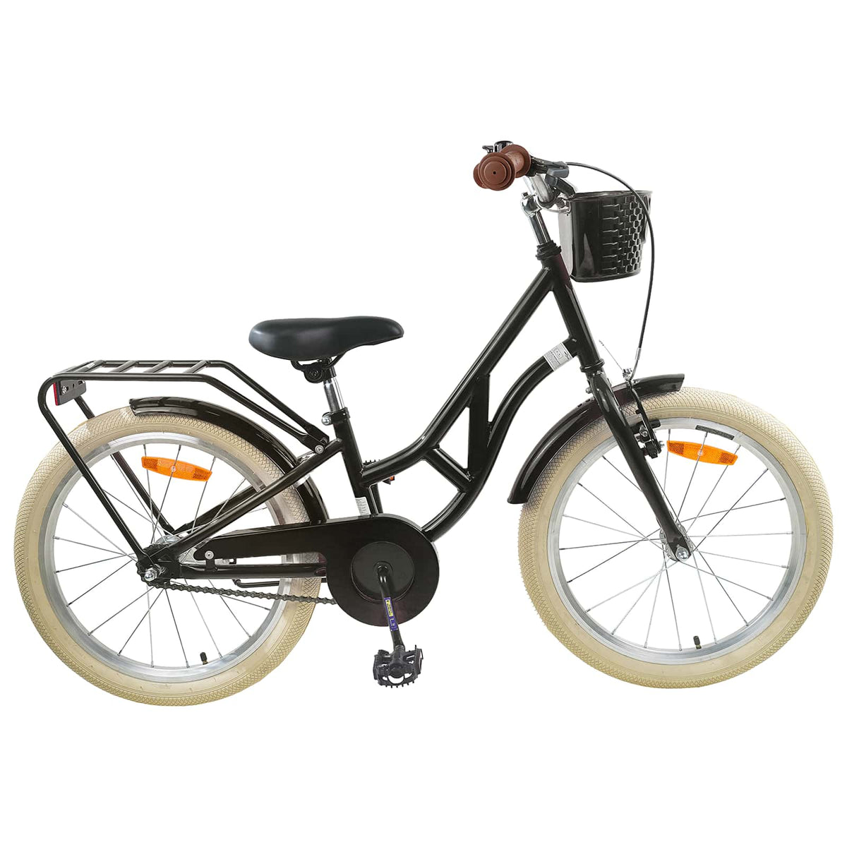 Bicicleta Infantil Para 8-12 Años Oscuro
