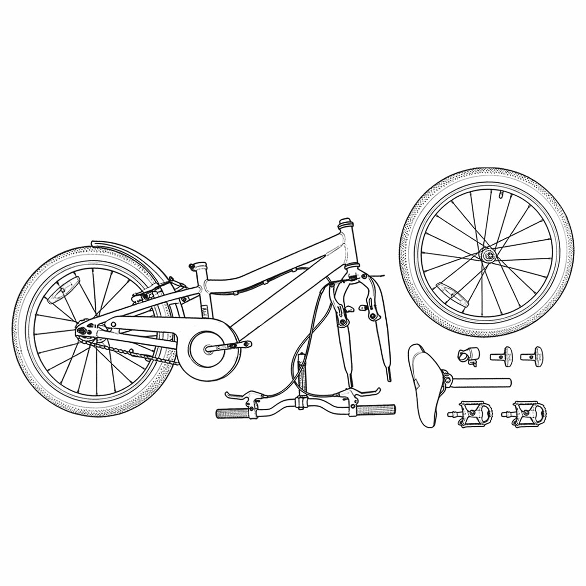 Bicicleta De Montaña 6-Velocidad Para 8-12 Años