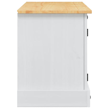 Mueble De Tv Corona 100 X 40 X 52 Cm Madera De Pino Macizo