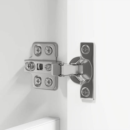 Armario Con Espejo De Baño 60 X 20 X 60 Cm Madera Contrachapada
