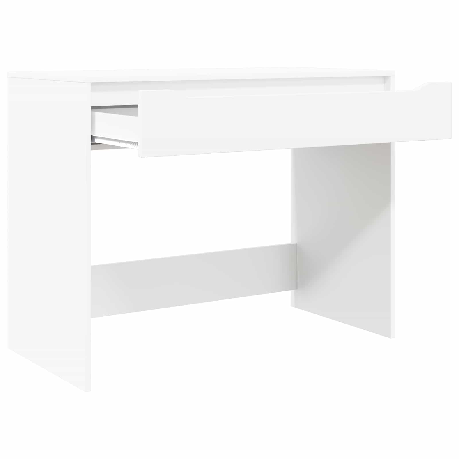 Escritorio Con Cajón 100 X 50 X 78 Cm Madera De Ingeniería