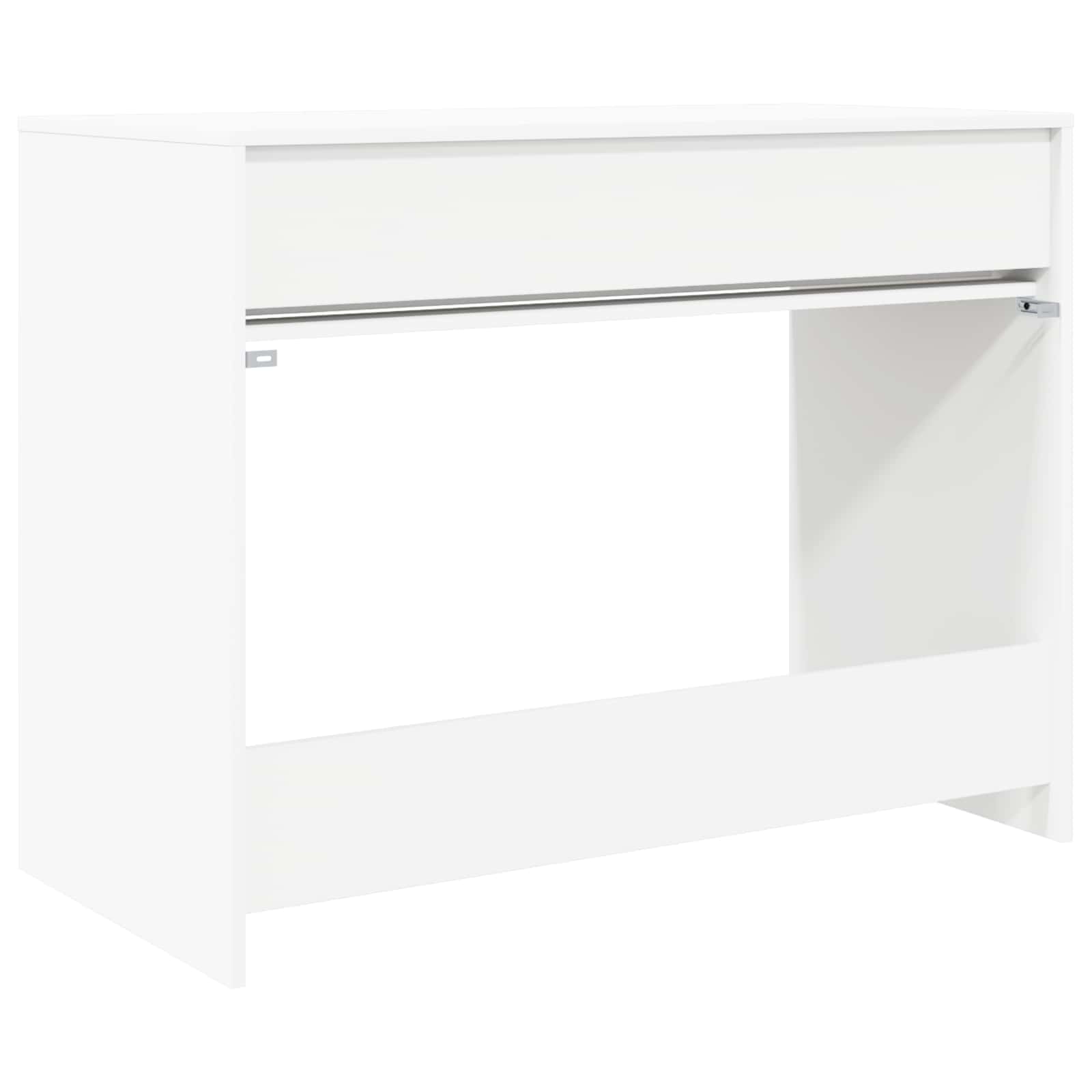 Escritorio Con Cajón 100 X 50 X 78 Cm Madera De Ingeniería