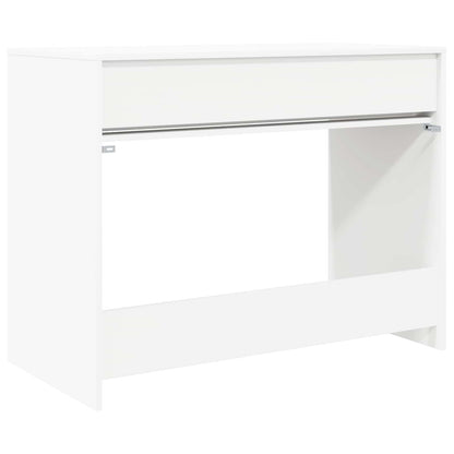 Escritorio Con Cajón 100 X 50 X 78 Cm Madera De Ingeniería
