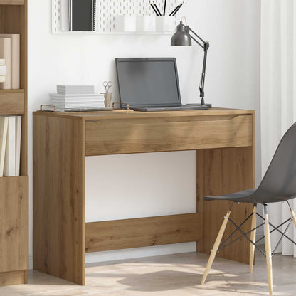 Escritorio Con Cajón Madera De Ingeniería