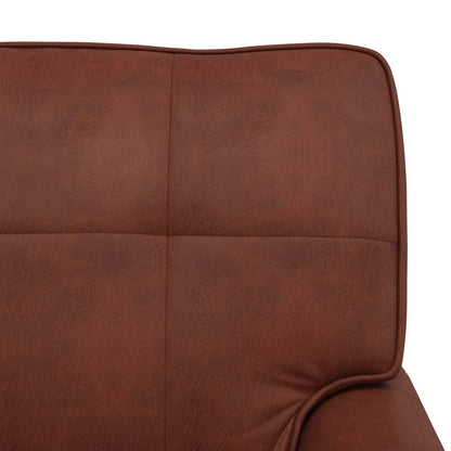 Sillón Reclinable Cuero Sintético