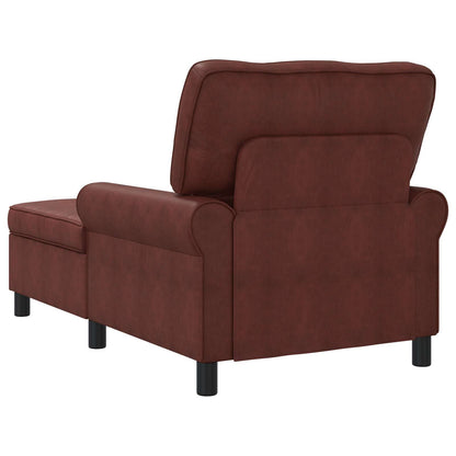 Sillón Reclinable Cuero Sintético