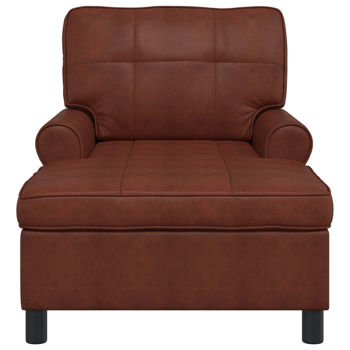 Sillón Reclinable Cuero Sintético