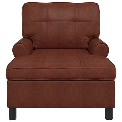 Sillón Reclinable Cuero Sintético