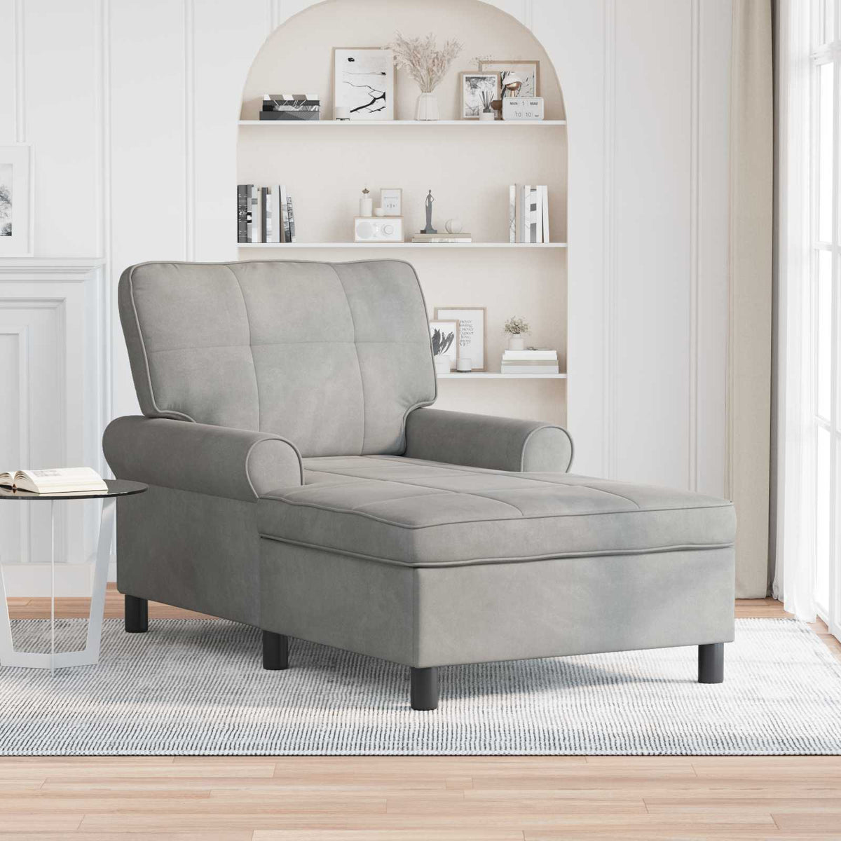 Sillón Reclinable 91 X 157 X 91 Cm Terciopelo