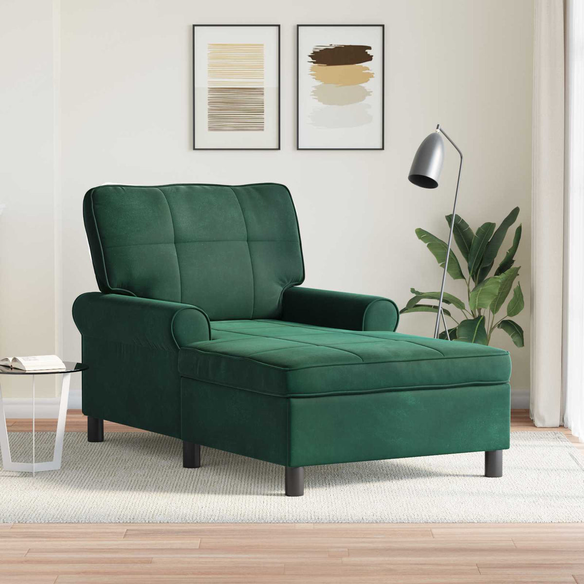 Sillón Reclinable 91 X 157 X 91 Cm Terciopelo