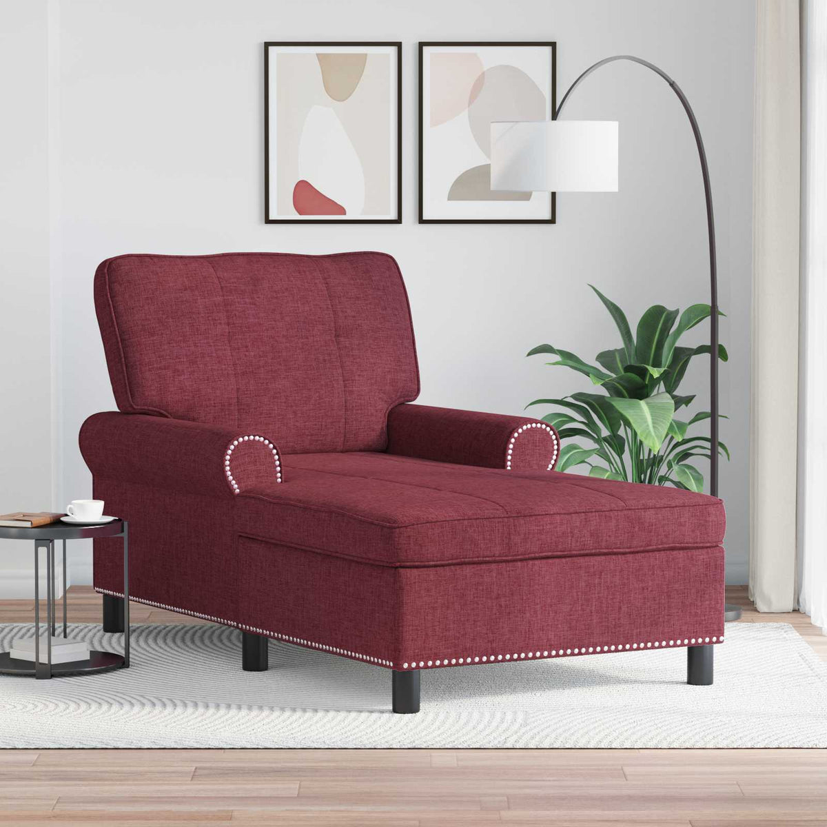 Sillón Reclinable Tela 91 X 157 X 91 Cm