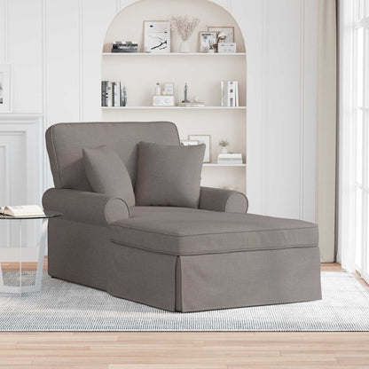 Chaise Lounge Con Falda 3 Uds. Tela 91 X 157 X 91 Cm