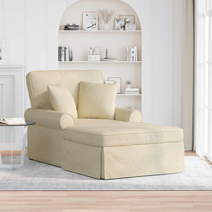 Chaise Lounge Con Falda 3 Uds. Tela 91 X 157 X 91 Cm